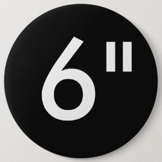 Anpassningsbar 6-tums tom mall för färgomgång knapp