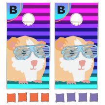 Anpassningsbar 80's Retro Guinea Gris Throwback