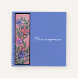 Anpassningsbar 8,5 tum x 8,5 tum Spiral bärbar dat