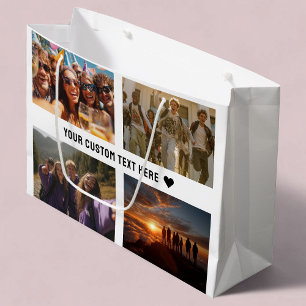 Anpassningsbar 8-foto Keepsaké Gift-figursättning