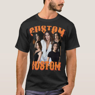 Anpassningsbar 90s Vintage Bootleg Shirt T