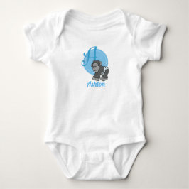 Anpassningsbar A är för apa T-shirt