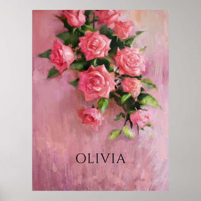 Anpassningsbar A Dream i Rosans skuggor Poster (Framsidan)