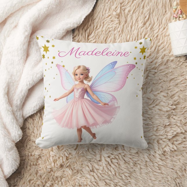 Anpassningsbar A Magic Fairy Kudde (Filt)
