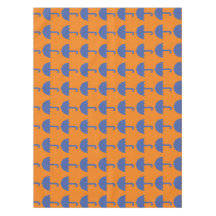 Anpassningsbar Abstrakt Blue Parbrella Mönster