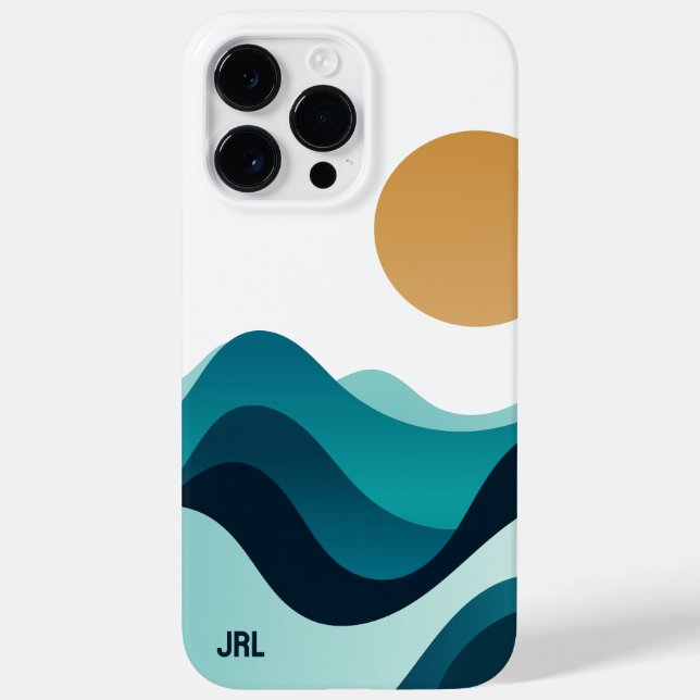 Anpassningsbar Abstrakt Vinkara Solarna  blåvita (Baksida)