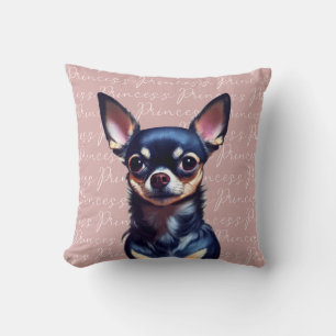 Anpassningsbar Adsible Chihuahua Rosa Kudde