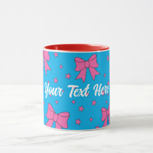 Anpassningsbar Aestesiskt rosa box Mugg