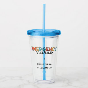 Anpassningsbar Akut Nurse ER Nurse Personlig Gift Take Away Mugg