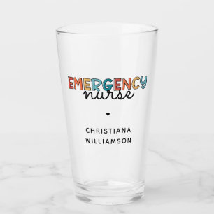 Anpassningsbar Akut Nurse ER Personlig Gifts Glaskopp