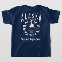 Anpassningsbar Alaska Family Cruise Wildlife Spott T Shirt