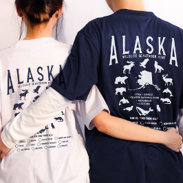 Anpassningsbar Alaska Family Cruise Wildlife Spott T Shirt
