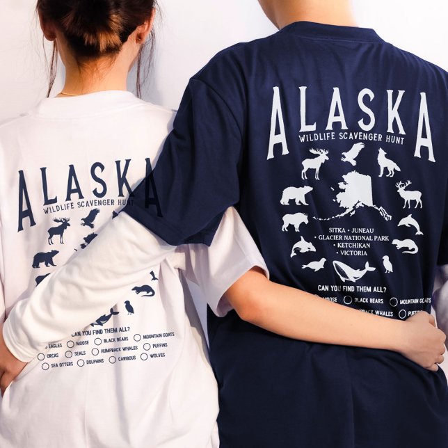 Anpassningsbar Alaska Family Cruise Wildlife Spott T Shirt (Skapare uppladdad)