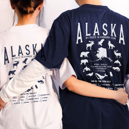 Anpassningsbar Alaska Family Cruise Wildlife Spott T Shirt