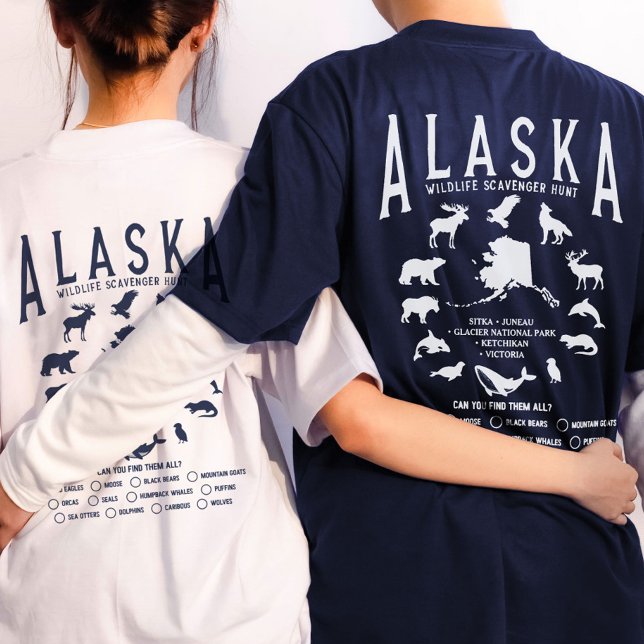 Anpassningsbar Alaska Family Cruise Wildlife Spott T Shirt (Skapare uppladdad)