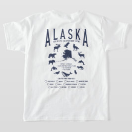 Anpassningsbar Alaska Family Cruise Wildlife Spott T Shirt