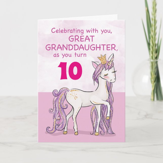 Anpassningsbar Ålder Underbar farmaceut Rosa Horse Kort (Framsida)