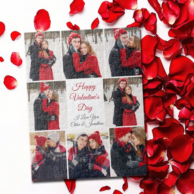Anpassningsbar Alla hjärtans dag Romantic Kärlek P Pussel (Skapare uppladdad)