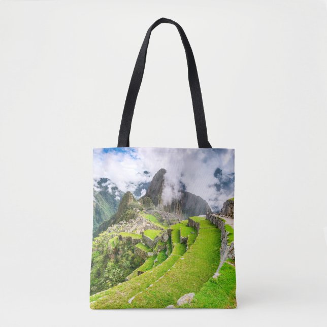 Anpassningsbar Allt-over-print to Bag Machu Picchu Tygkasse (Framsida)