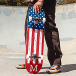 Anpassningsbar American Flagga Patriotic Personlig Mini Skateboard Bräda 18,5 Cm<br><div class="desc">Visa ditt amerikanska pride eller ge en speciell gåva med USA:s amerikanska skateboard i en utfattig, grym design. Denna enade amerikanska skateboard-stat med stars och stripes i rött vitt och blått är perfekt för fjärde juli party, Memorial day party, familjeåterföreningar, militärgåvor från studenten eller pension och patriotiskt firande. Anpassa den...</div>
