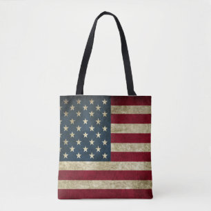 Anpassningsbar American USA flagga Patriotic juli Tygkasse
