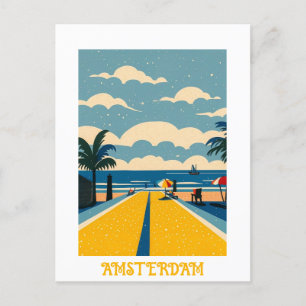 Anpassningsbar Amsterdam Nederländerna Vykort