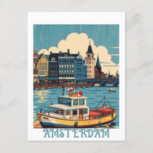 anpassningsbar Amsterdam Nederländerna Vykort
