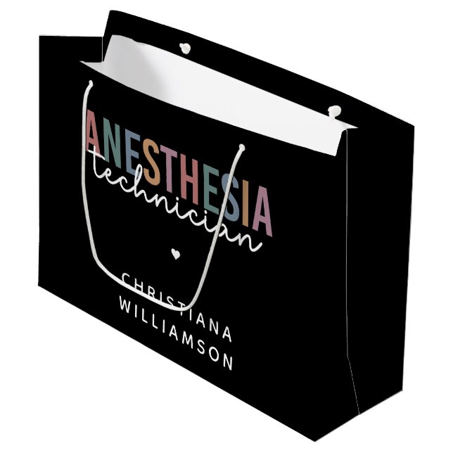 Anpassningsbar Anestesitekniker Retro Anestesitekn (Framsidan Vinklad)
