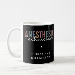 Anpassningsbar Anestesitekniker Retro Anestesitekn Kaffemugg