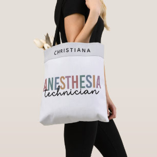 Anpassningsbar Anestesitekniker Retro Anestesitekn Tygkasse