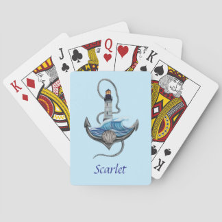 Anpassningsbar ankarpunkt och fyr (version 2) casinokort