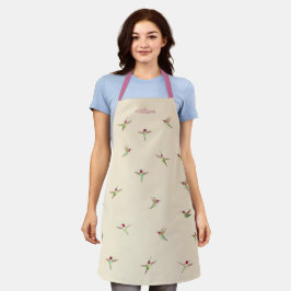 Anpassningsbar Anna's Hummingbird Apron