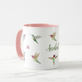 Anpassningsbar Anna's Hummingbird Mugg