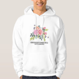 Anpassningsbar Anpassa fototeckning citattecken Hoodie