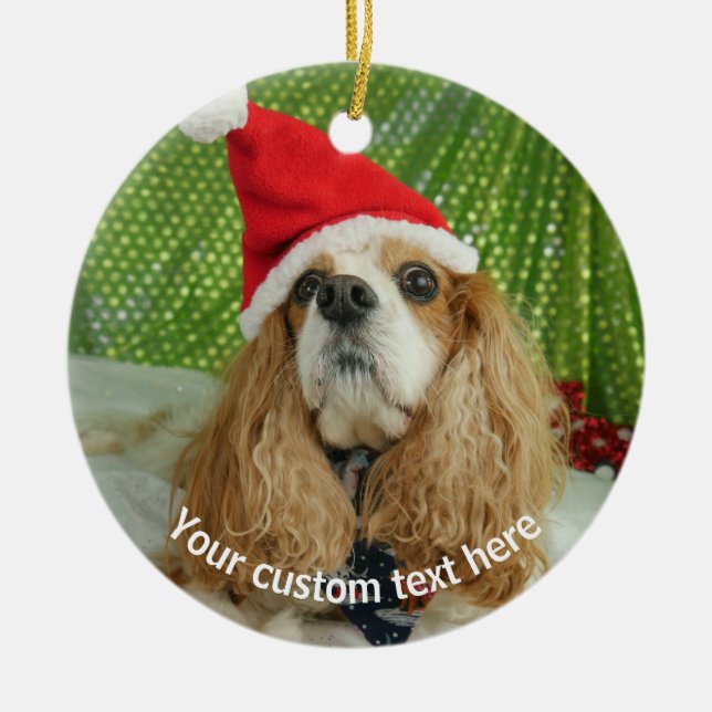 Anpassningsbar, anpassa Hund för ornament (Framsidan)