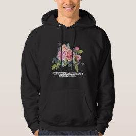 Anpassningsbar Anpassa Mörken Fototeckning Hoodie
