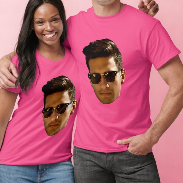 Anpassningsbar Ansikte Cutout Bachelorette-partiet T Shirt (Skapare uppladdad)