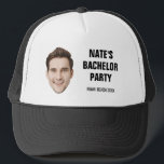 Anpassningsbar Ansikte Groom Groomsmans Bachelor P Keps<br><div class="desc">Anpassningsbar Ansikte Groom Groomsmans Bachelor Party Favors Truckerkeps</div>
