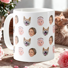 Anpassningsbar Ansikte Mugg, Anpassningsbar Photo  Kaffemugg