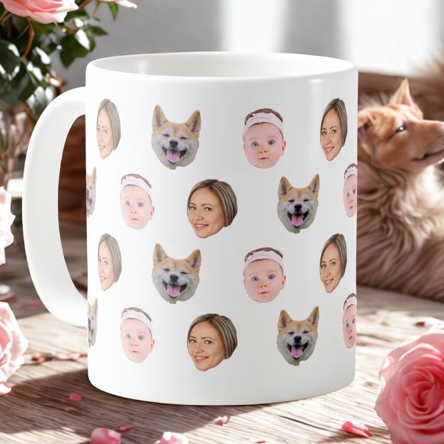 Anpassningsbar Ansikte Mugg, Anpassningsbar Photo  Kaffemugg (Skapare uppladdad)