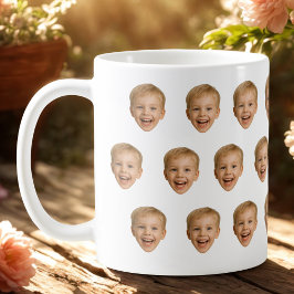 Anpassningsbar Ansikte Mugg, Personlig Ansikte Pho Kaffemugg