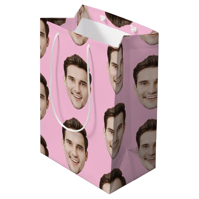 Anpassningsbar Ansikte Personlig Birthday Bröllops (Baksidan Vinklad)