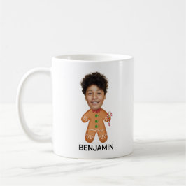 Anpassningsbar Ansikte Photo Gingerbröd De vackra Kaffemugg