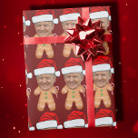 Anpassningsbar Ansikte Photo Gingertea Trump jul Presentpapper<br><div class="desc">Personlig Ansikte Photo Gingertea Trump.Byt ut ansikte i det här Gingerbrödet med ditt favoritfoto (se till att du får skörd så mycket till ansikte som möjligt och använda en app för att ta bort bakgrunden) och anpassa den här roliga Helgdag som är Papper med ditt barn, make eller din pojkvän!...</div>