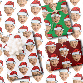 Anpassningsbar Ansikte Photo Santa Hat-jul