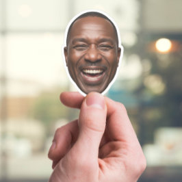 Anpassningsbar Ansikte Sticker - Lustigt foto med  Klistermärken