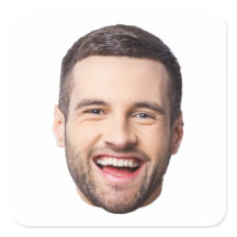 Anpassningsbar Ansikte Stickers, Personlig Ansikte