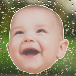 Anpassningsbar Ansikte Stickers Personlig Ansikte  Klistermärken