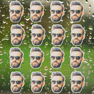 Anpassningsbar Ansikte Stickers Personlig Ansikte  Klistermärken
