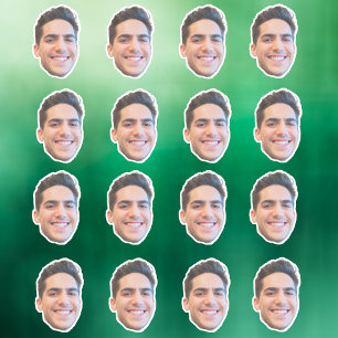 Anpassningsbar Ansikte Stickers, Personlig Ansikte Klistermärken
